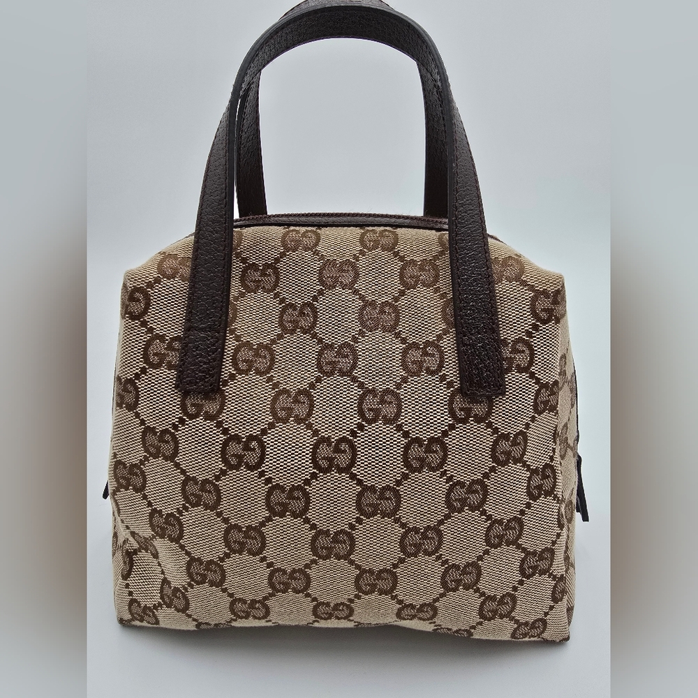 Gucci Beige and Brown Tote Bag